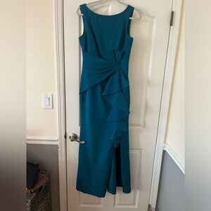 Elegant Gown with Front Slit